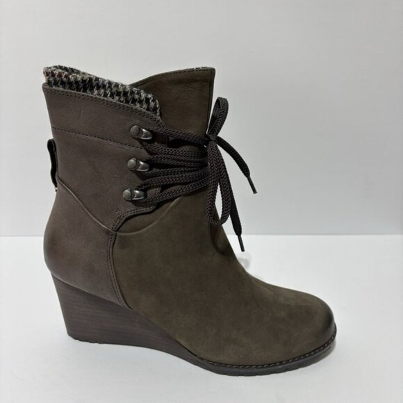 s-l400.jpg Cobb Hill Women’s Lucinda Lace Mid Boots, Size 8 M